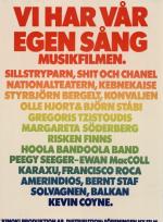 Vi har vår egen sång poster