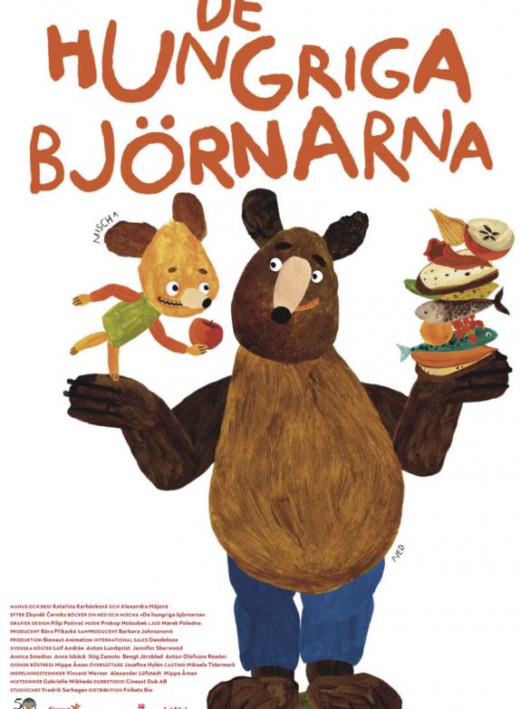 De hungriga björnarna poster