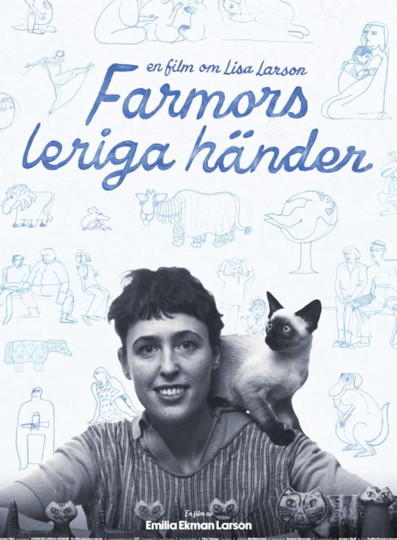 Farmors leriga händer - en film om Lisa Larson poster