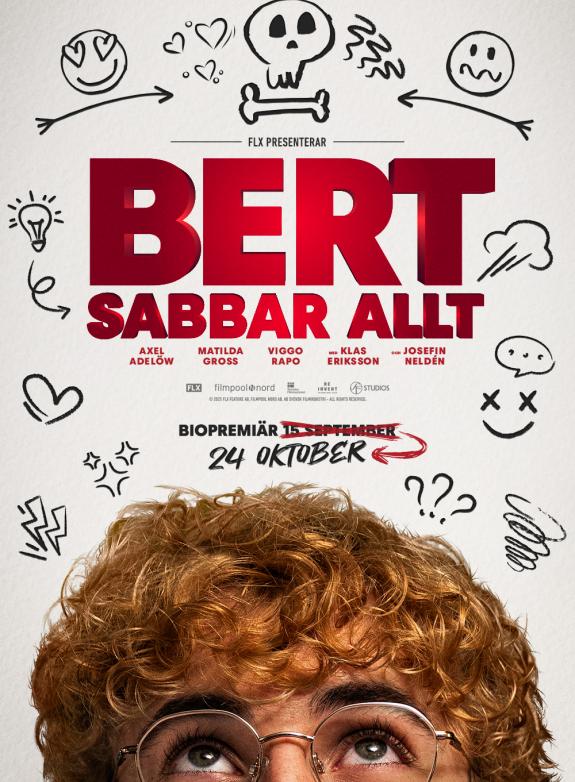 Bert sabbar allt poster