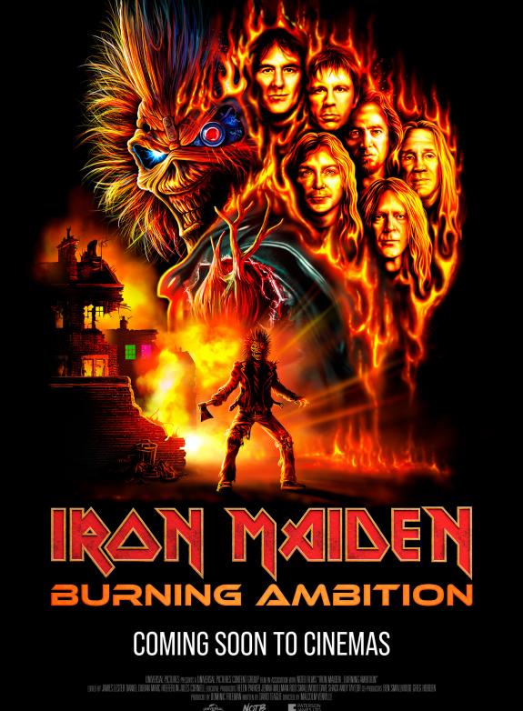 Iron Maiden: Burning Ambition poster
