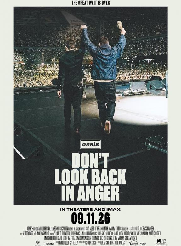 Oasis: Don't Look Back In Anger poster