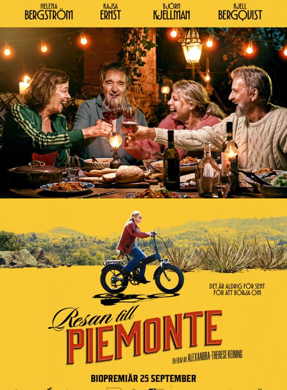 Resan till Piemonte poster