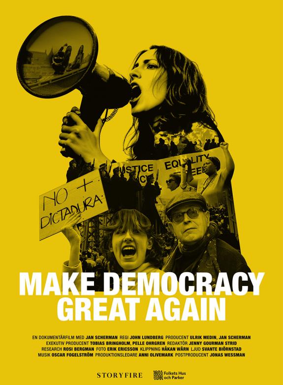 Make Democracy Great Again poster