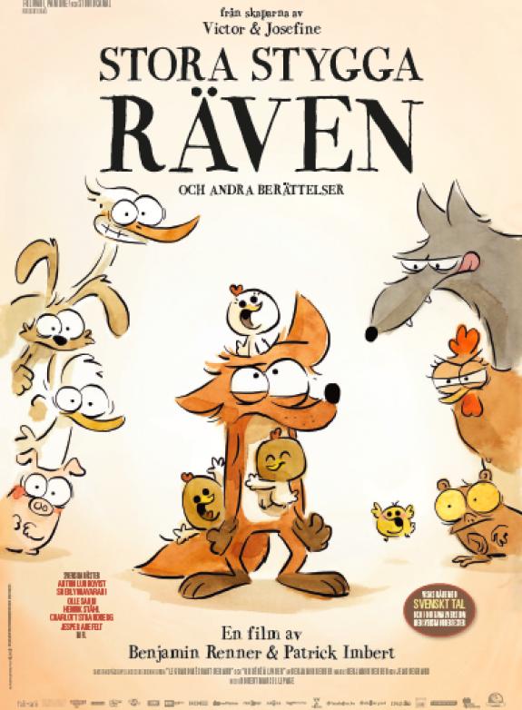 Stora stygga räven poster