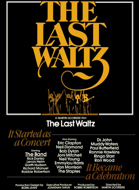 The Last Waltz poster