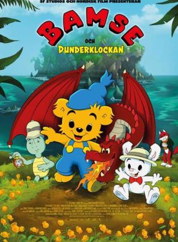 Bamse och dunderklockan poster