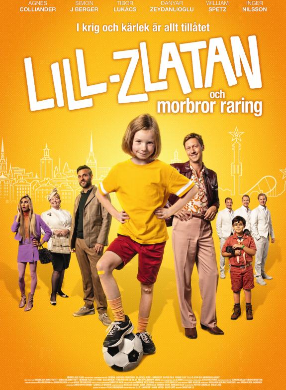 Lill-Zlatan och morbror raring poster