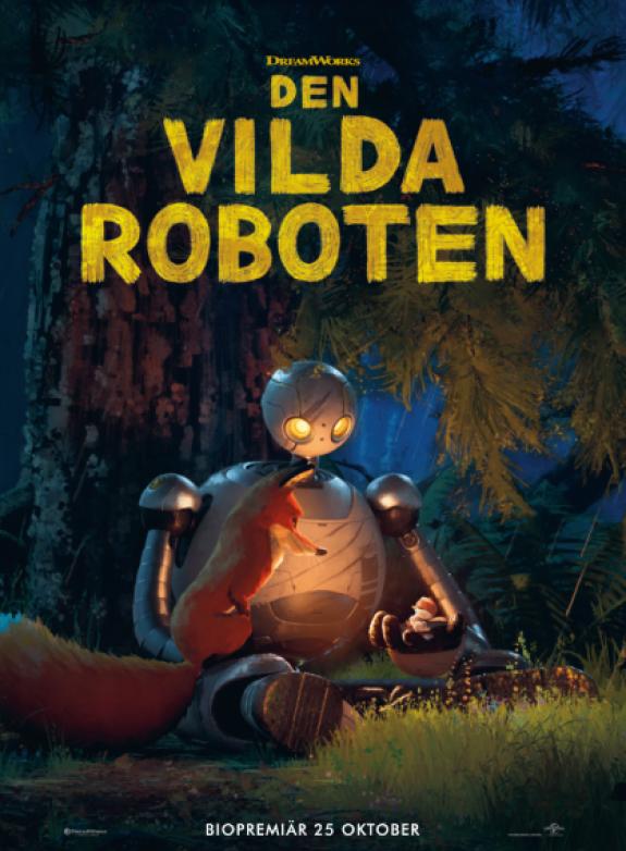 Den vilda roboten poster