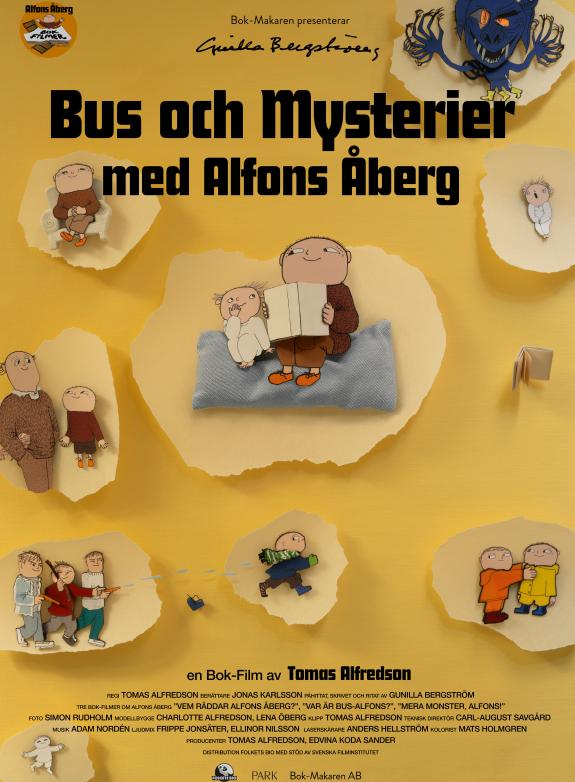 Bus och mysterier med Alfons Åberg poster