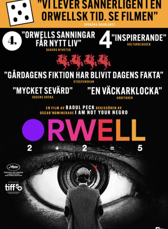 Orwell: 2+2=5 poster