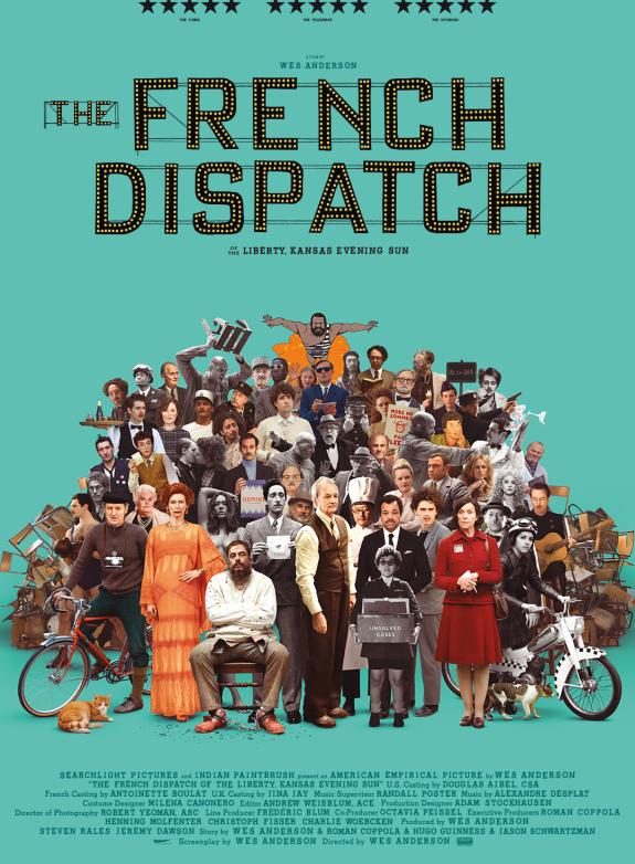 The French Dispatch poster